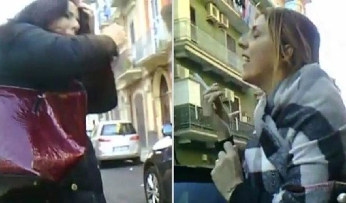 mazzola aggredita da laera