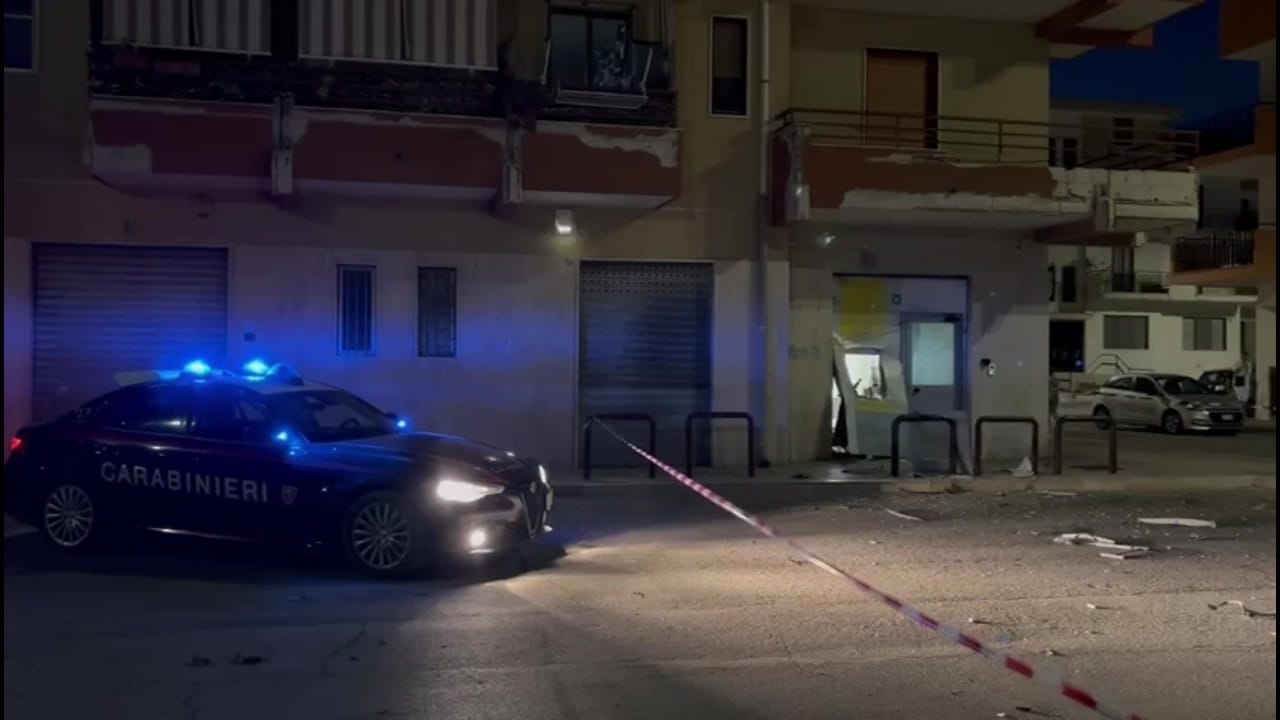 assalto bancomat zapponeta