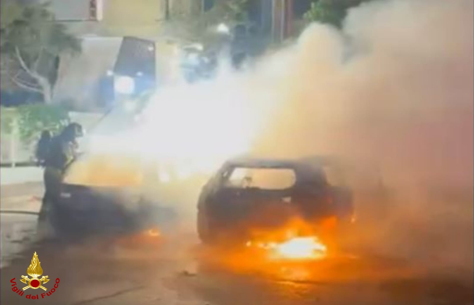 incendio auto bitritto