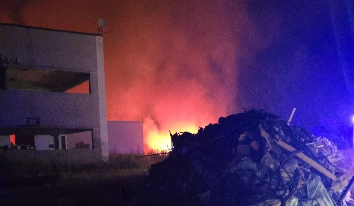 incendio ecoballe cerignola