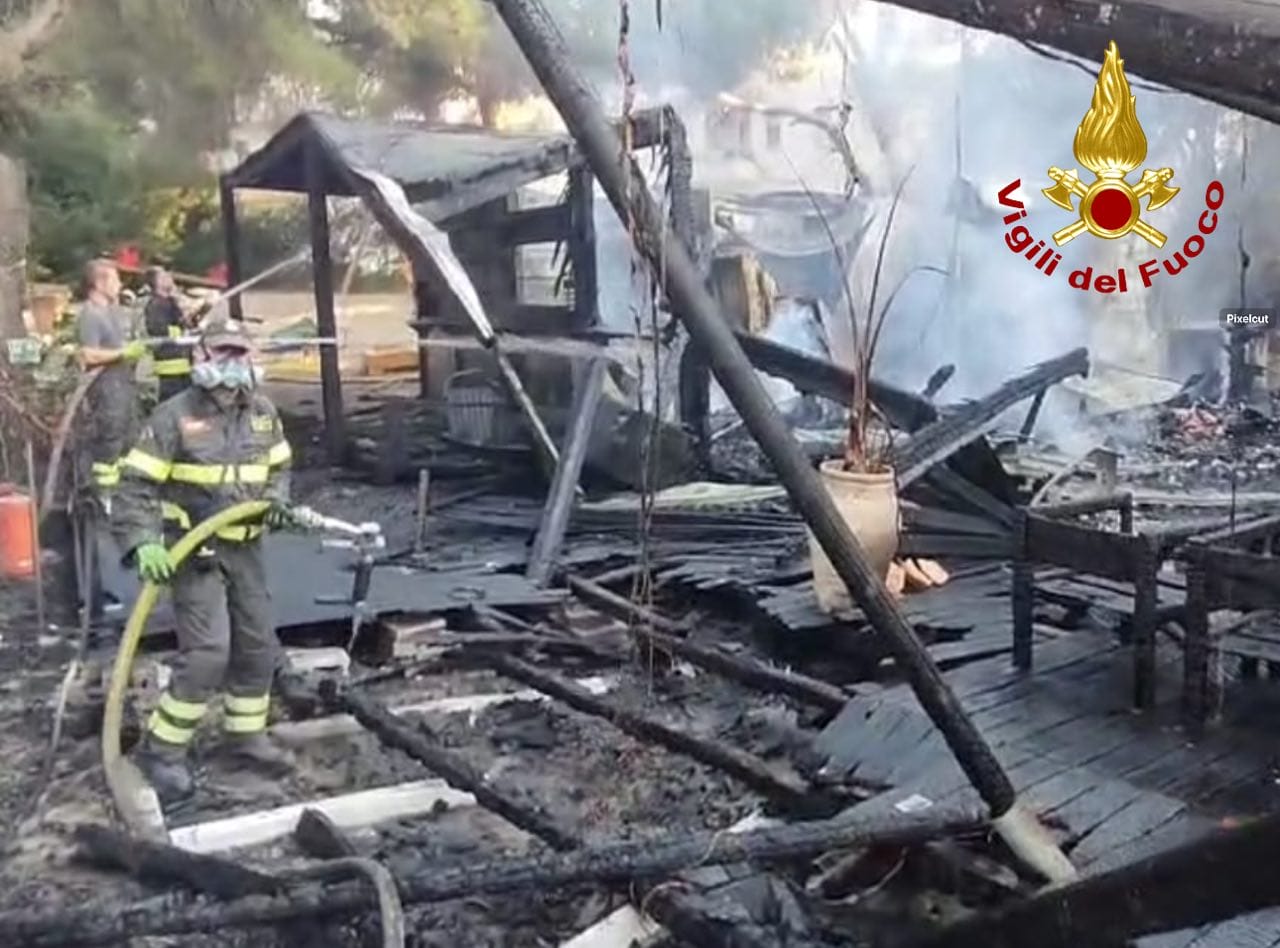 incendio ristorante gallipoli