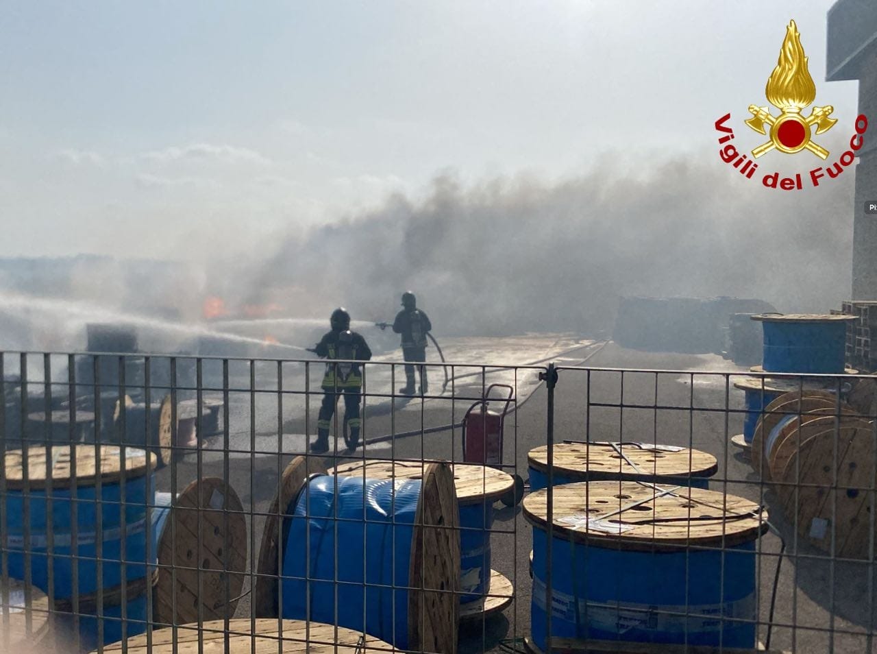 incendio sirti galatina