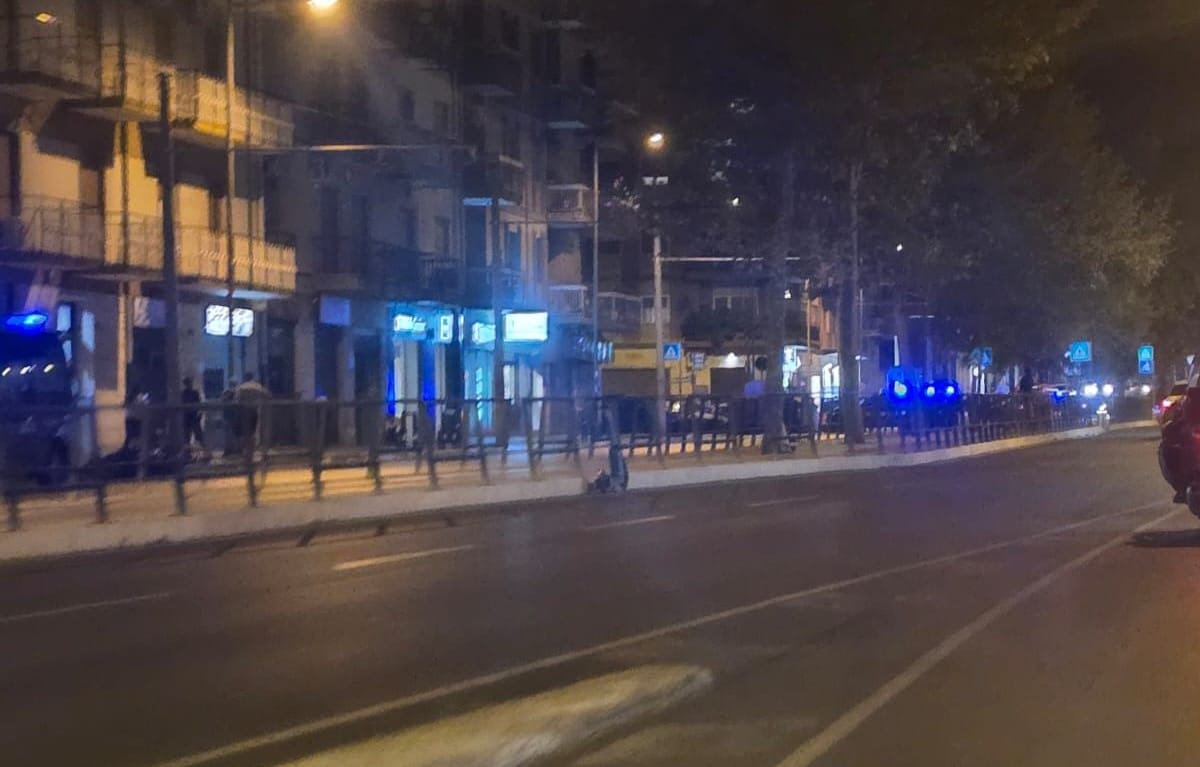 incidente viale unità d'italia bari