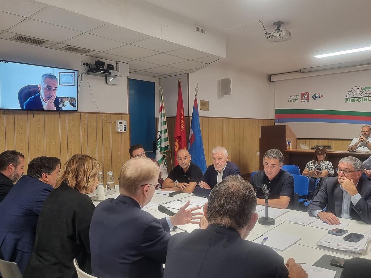 incontro sindacati ex ilva