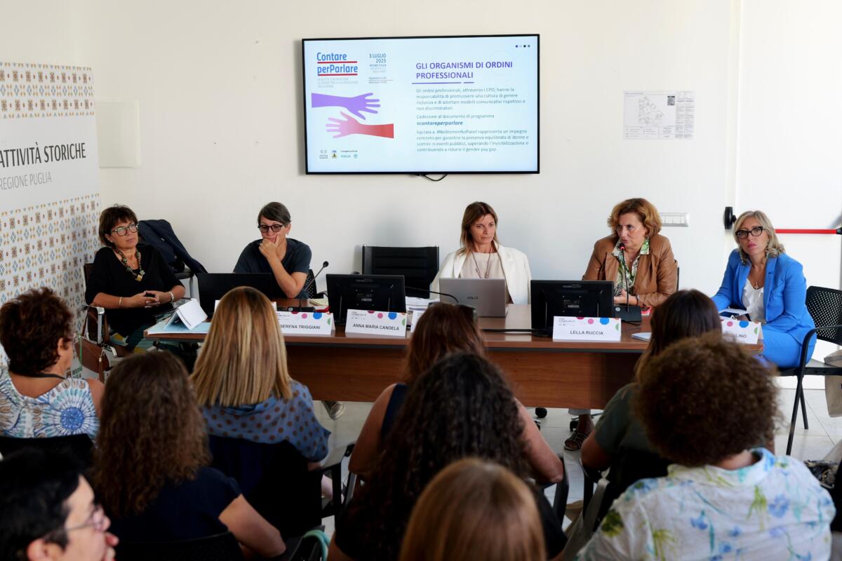 presentazione risultati agenda di genere