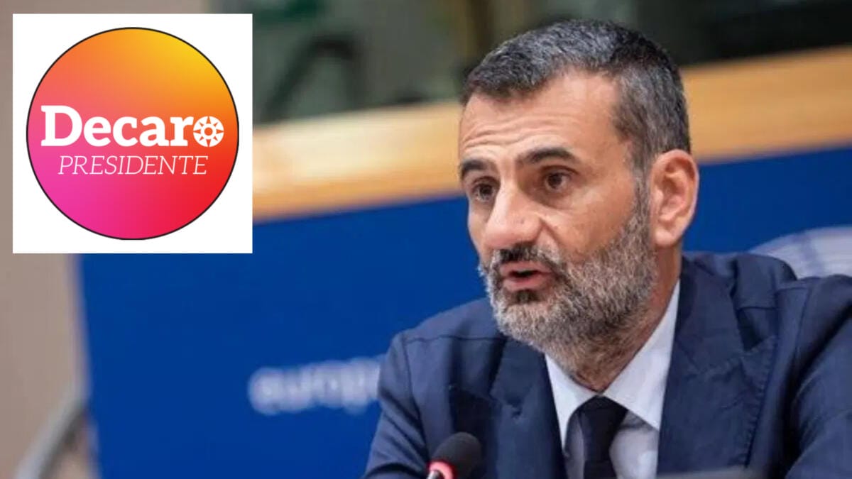 decaro simbolo decaro presidente