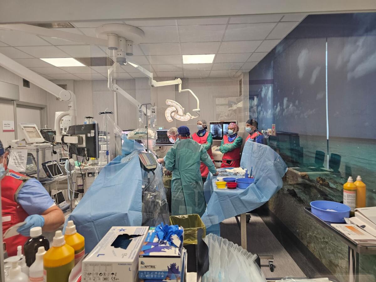 sala operatoria cardiologia