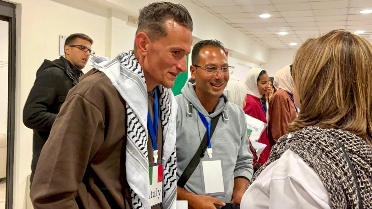 studenti palestinesi bari