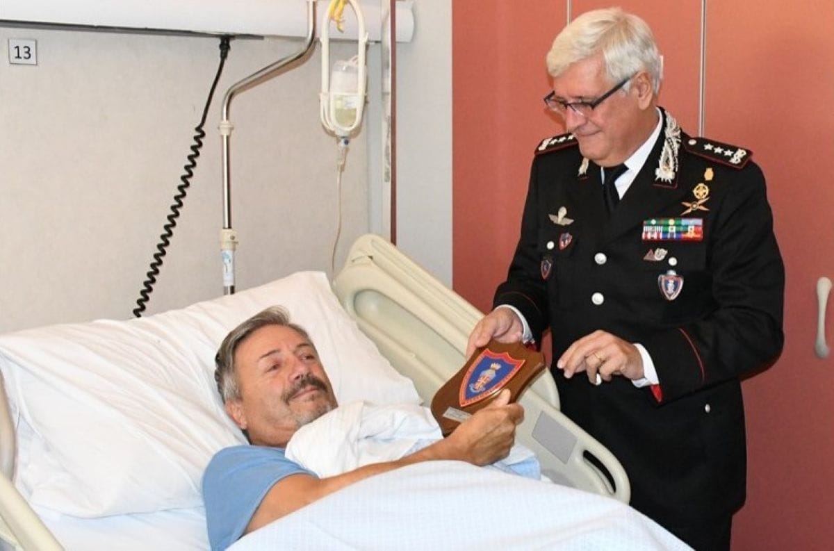 carabiniere ferito molfetta