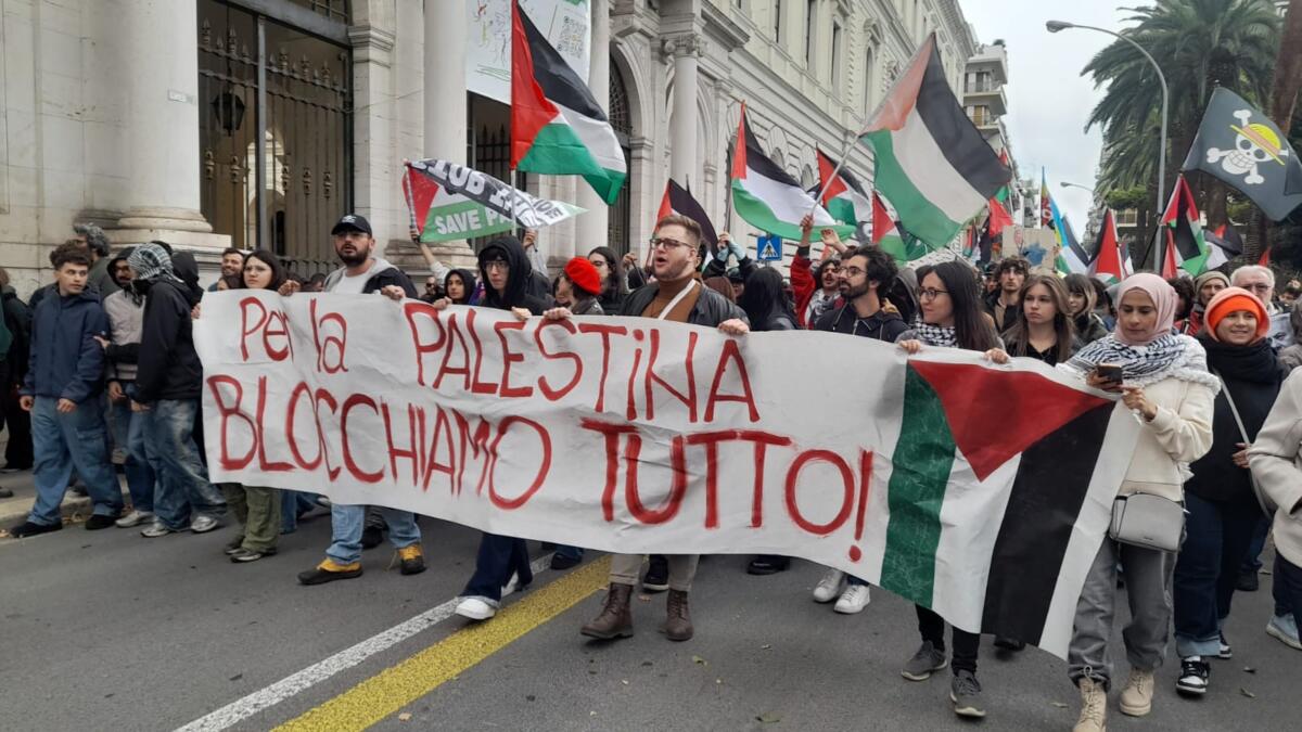 corteo palestina