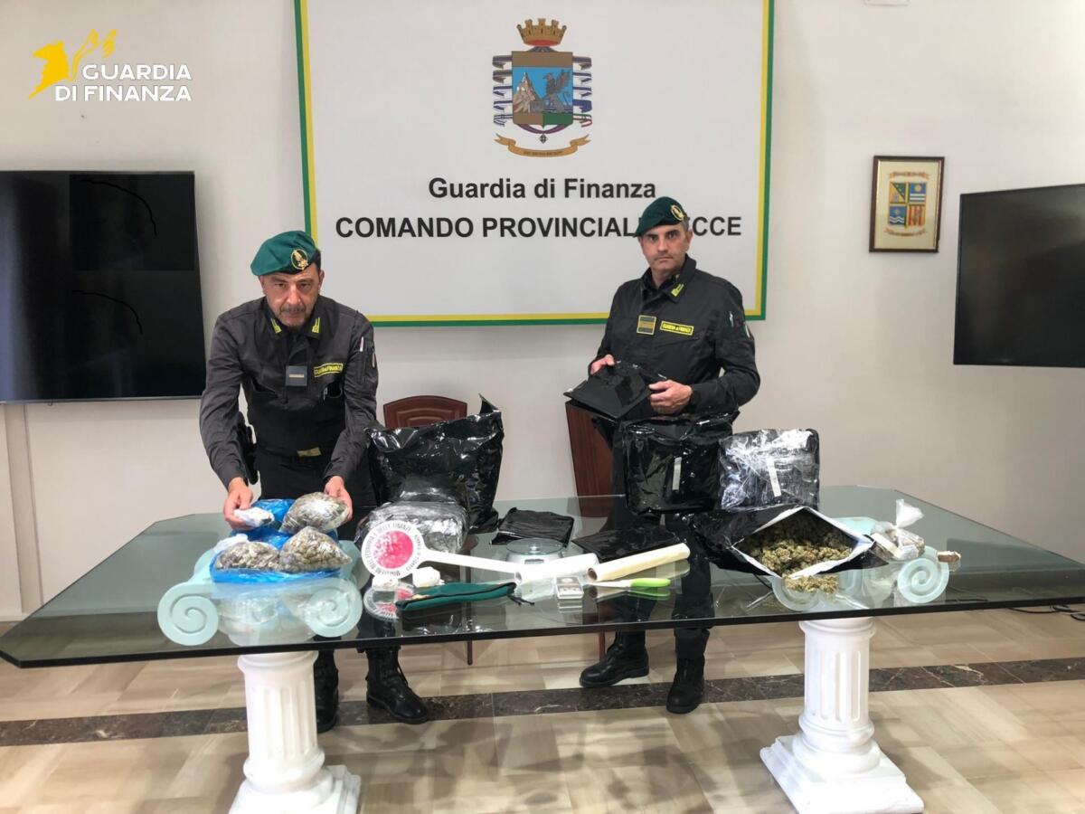 droga guardia di finanza