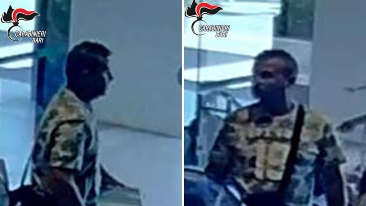 ladro centro commerciale molfetta