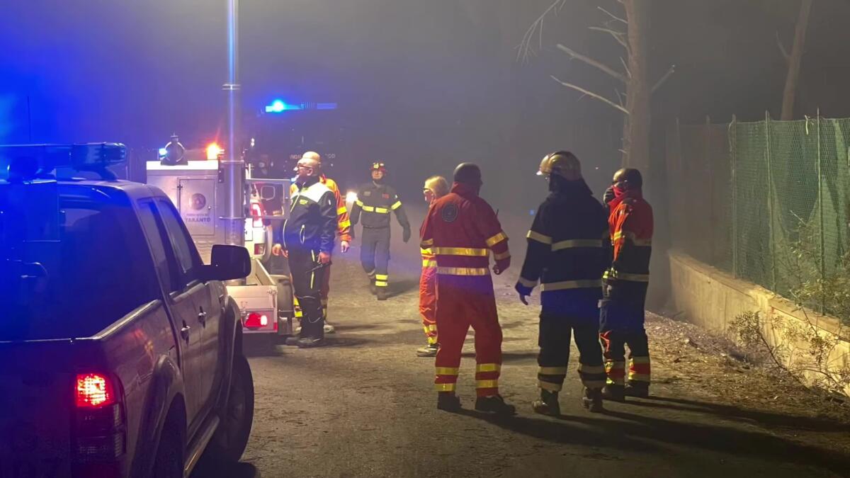 incendio pino di lenne palagiano