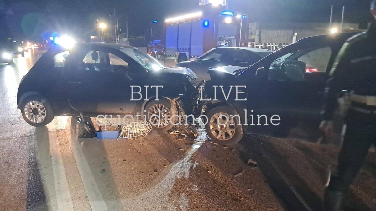 incidente modugno bitonto