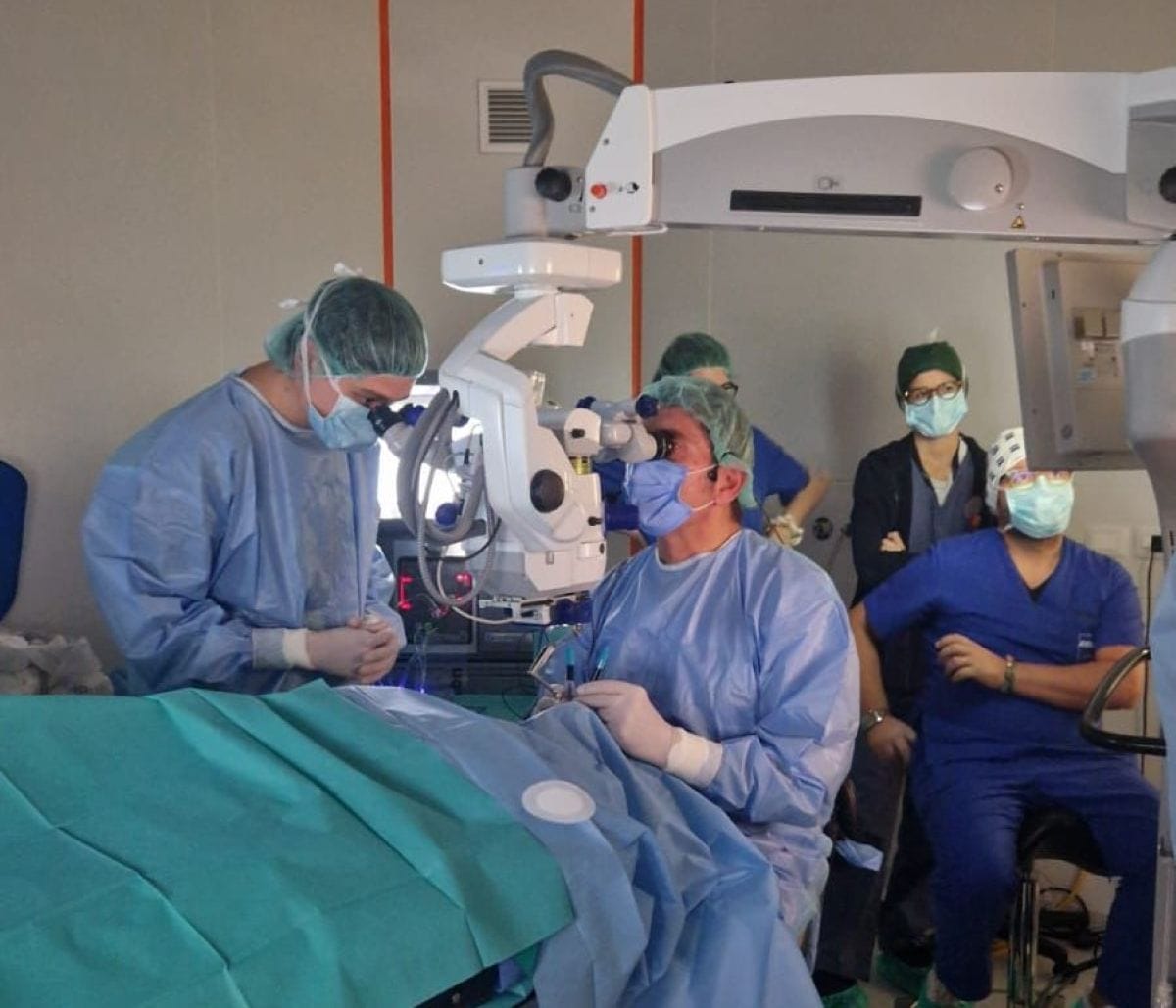 boscia in sala operatoria