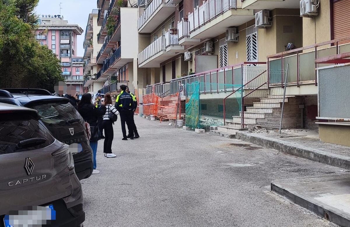 palazzina rischio crollo bari