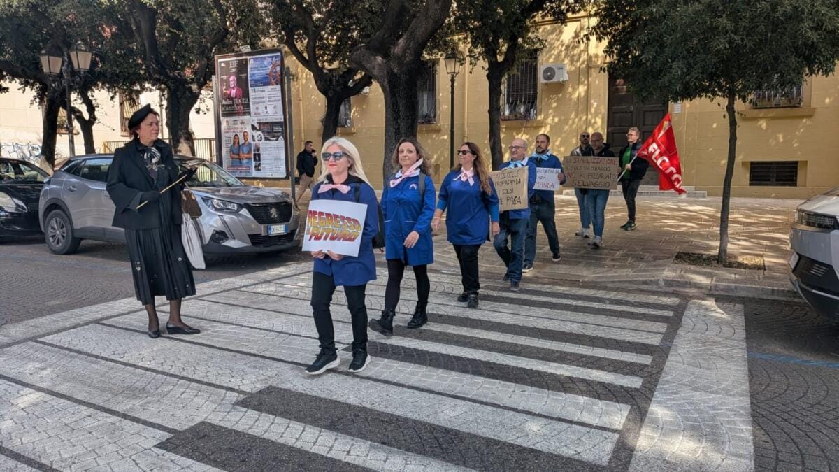 protesta valditara taranto