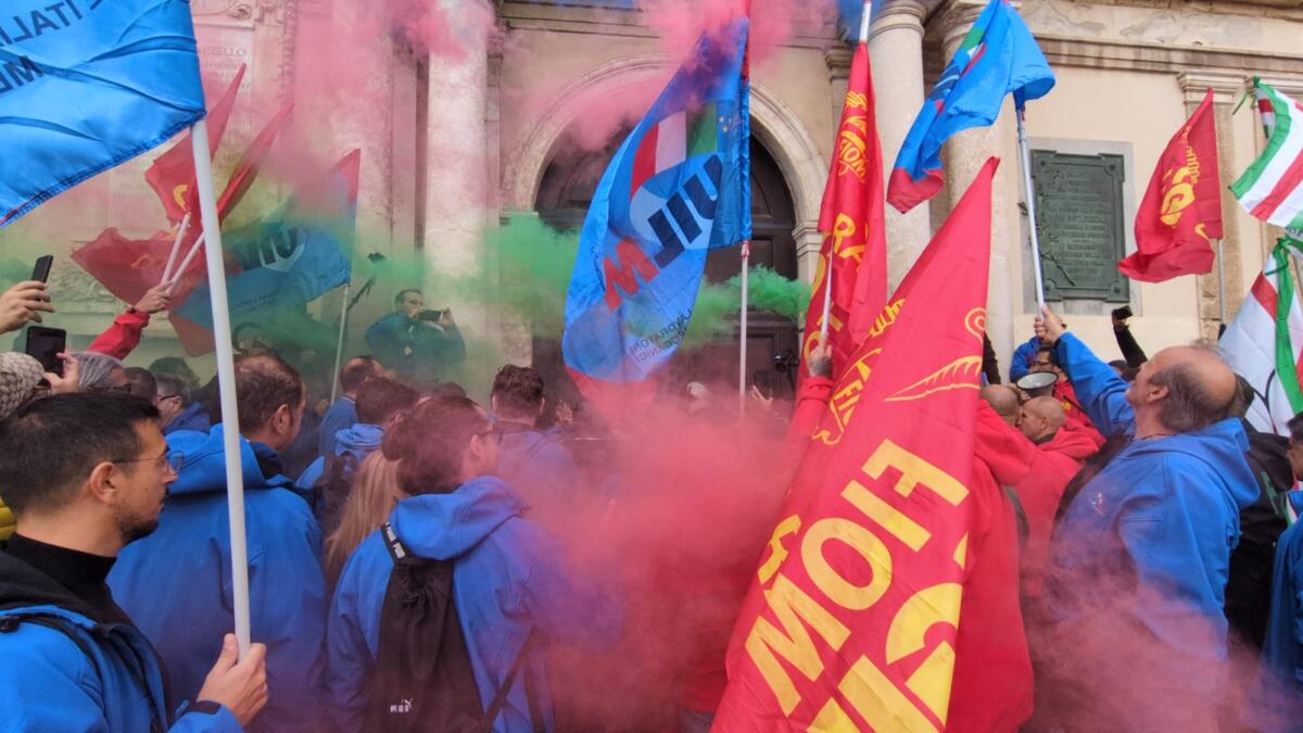 sit in lavoratori ilva