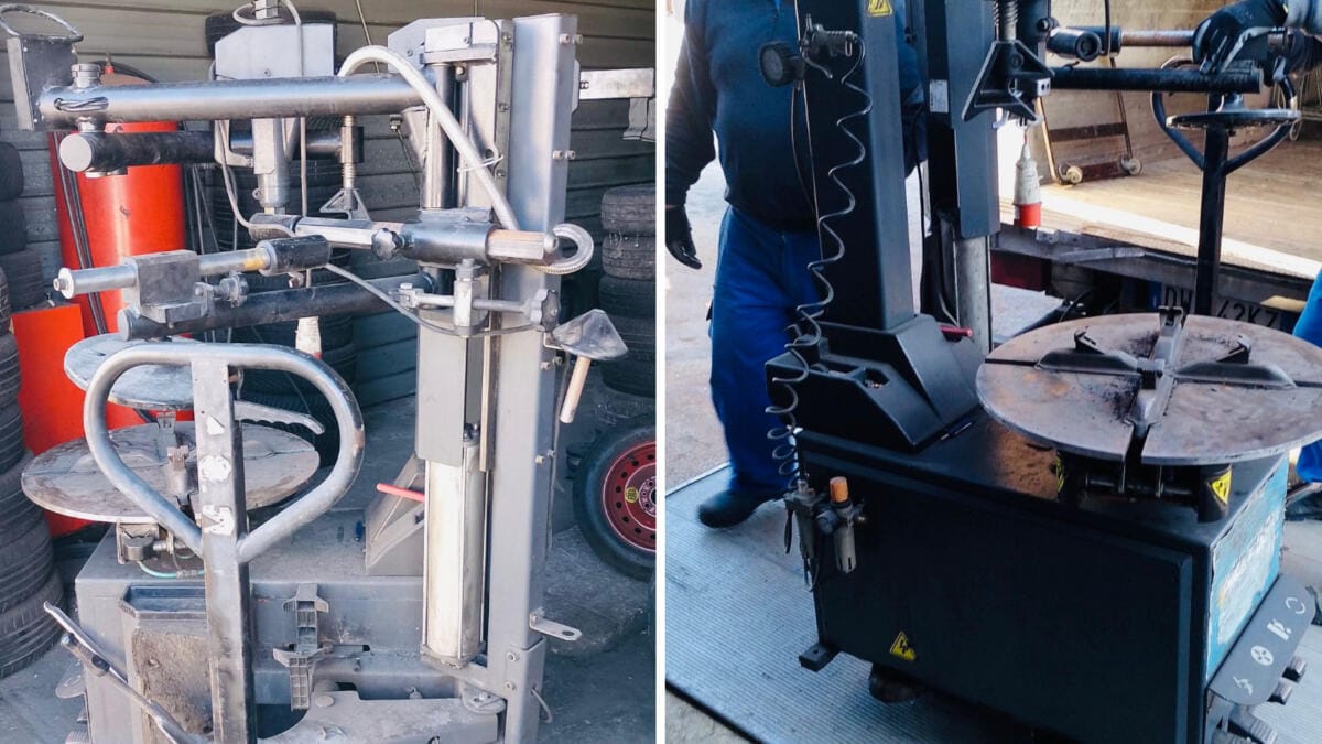 utensili sequestrati bari