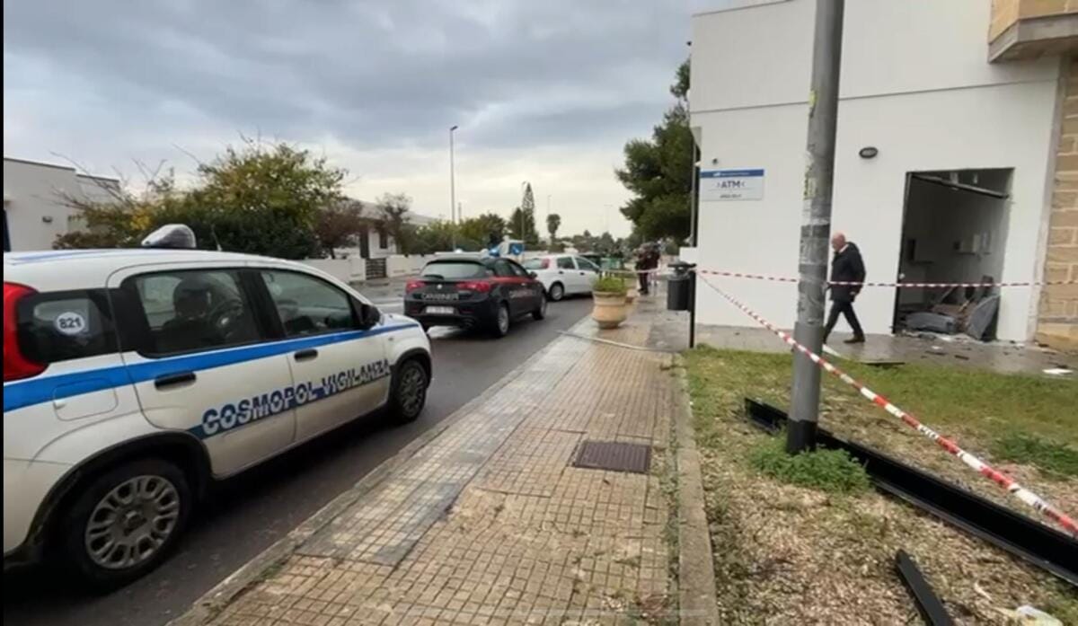assalto bancomat mancaversa