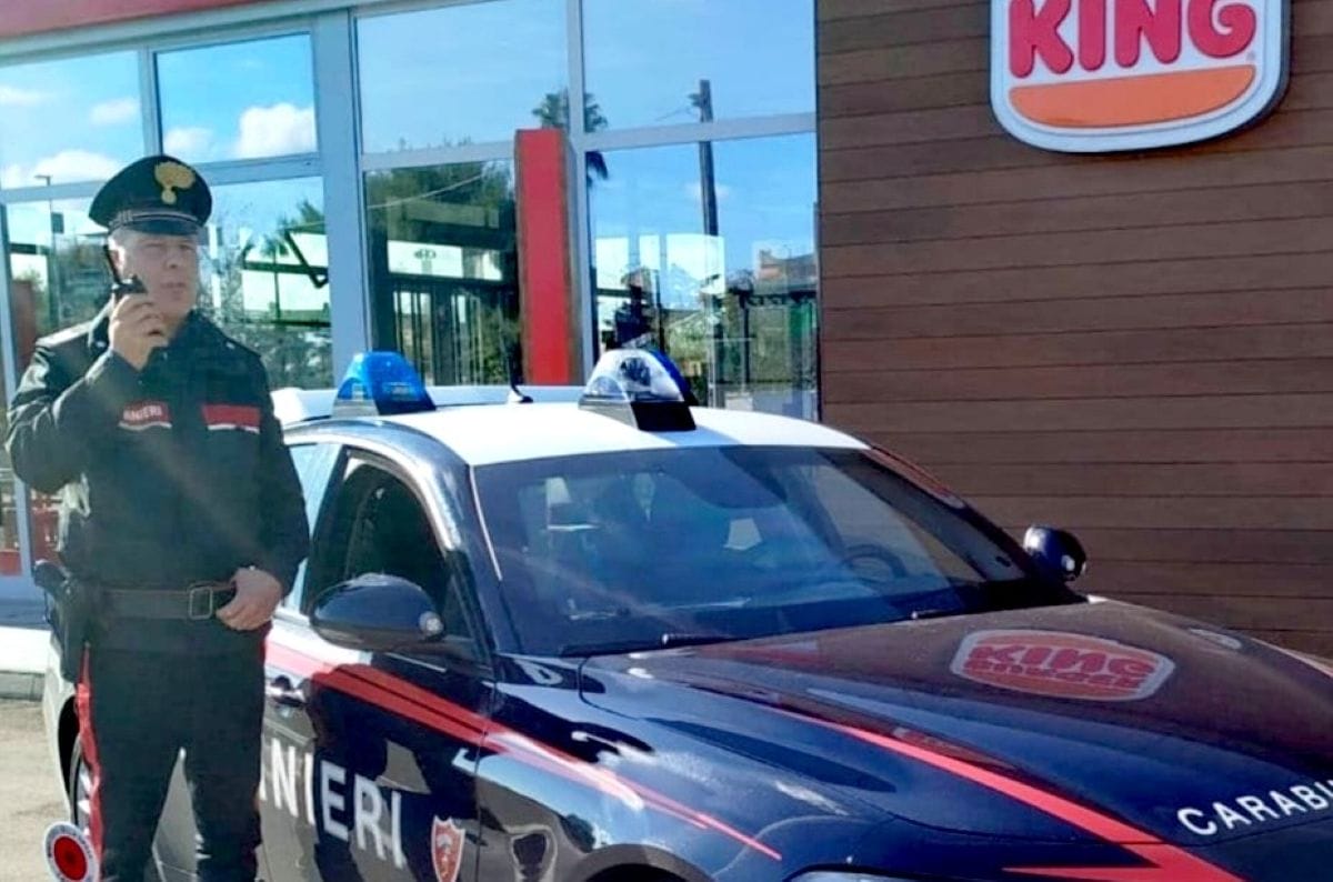 carabinieri burger king
