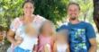 famiglia nel bosco