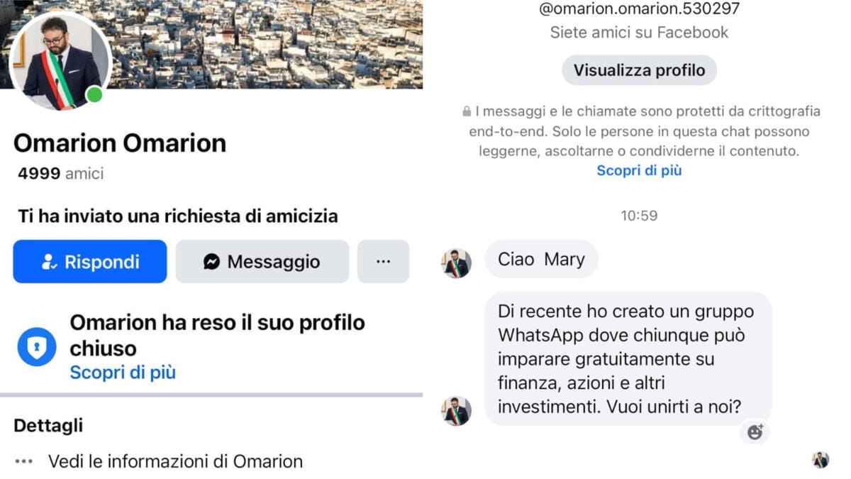 profilo fake palmisano