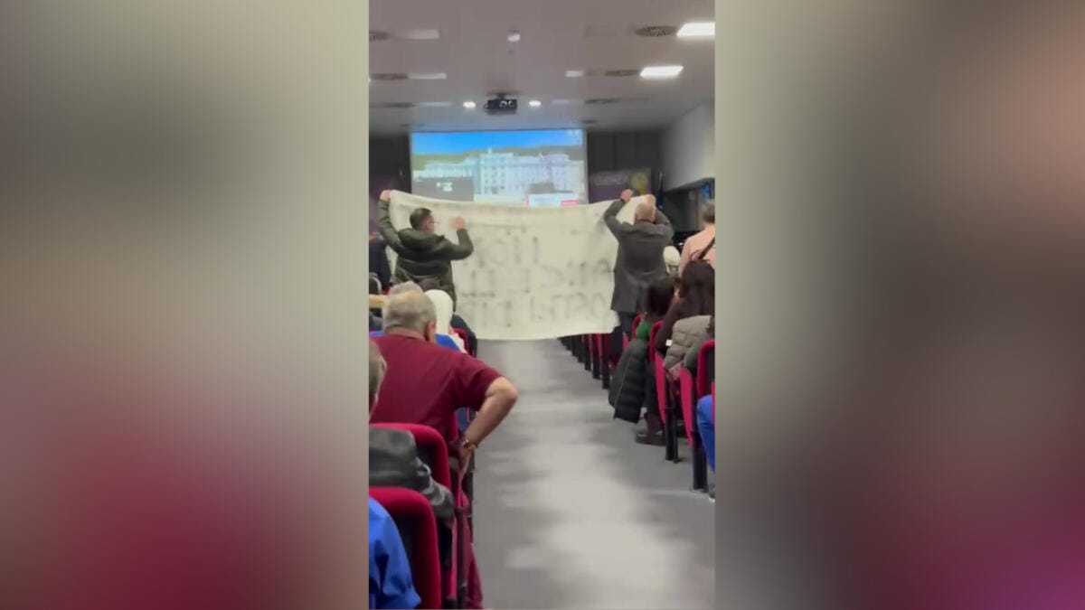 protesta casa sollievo