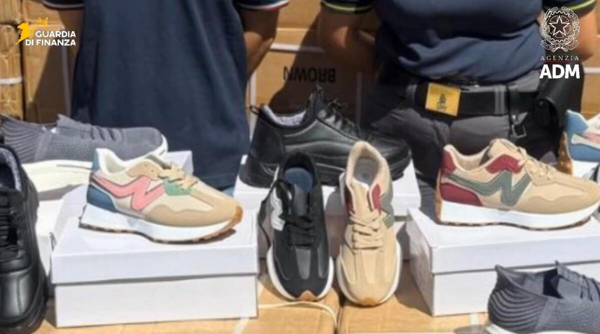 scarpe contraffatte bari