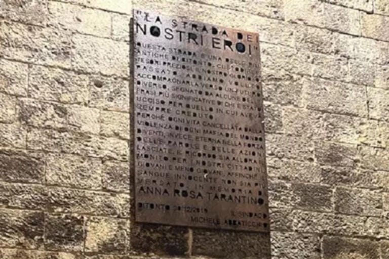 targa anna rosa tarantino