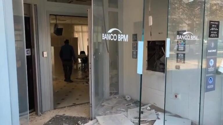 assalto bancomat foggia