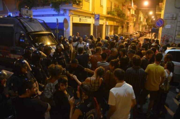 scontri casapound