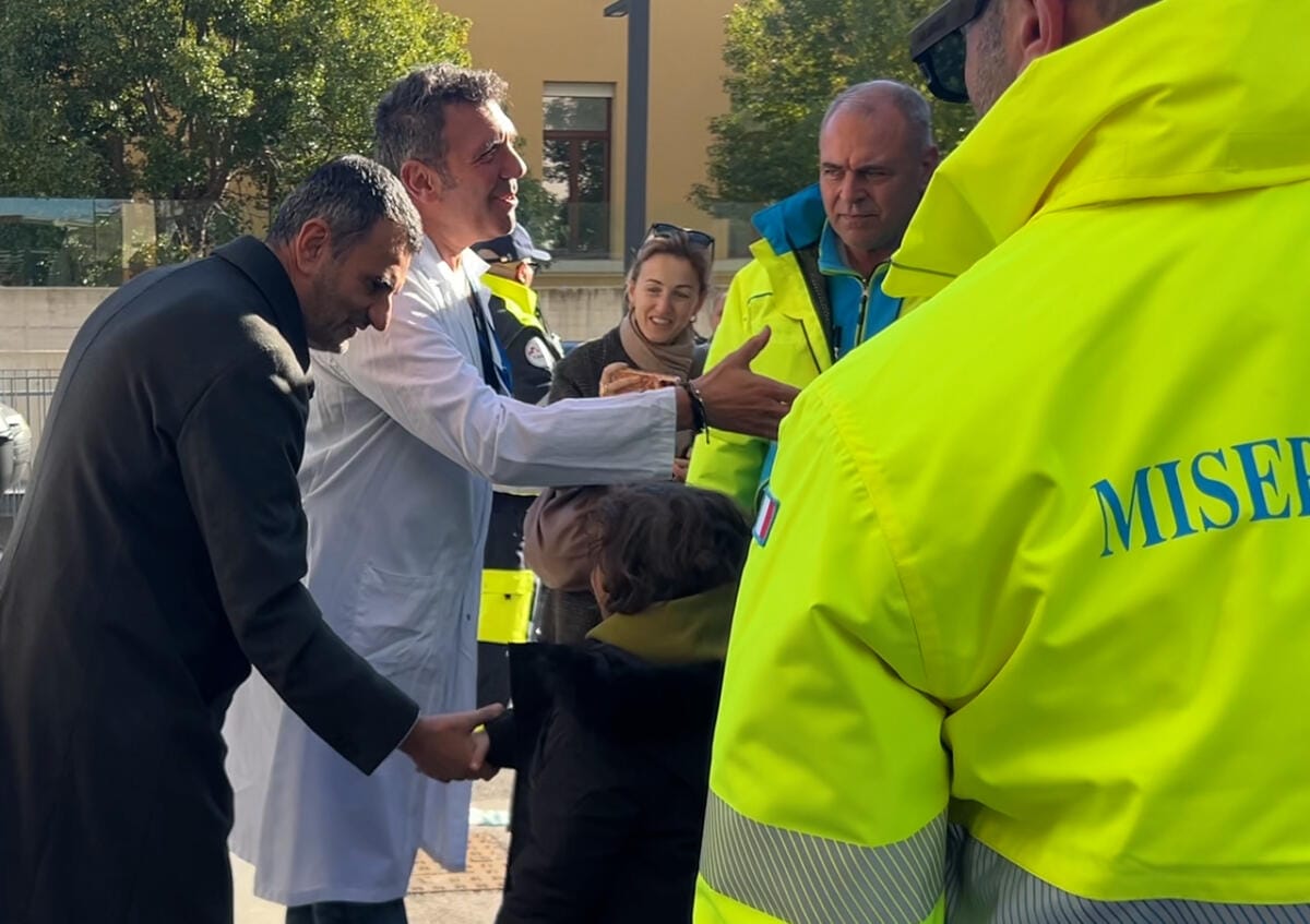 accoglienza palestinesi policlinico