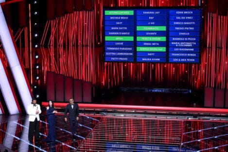 prima classifica sanremo 2026