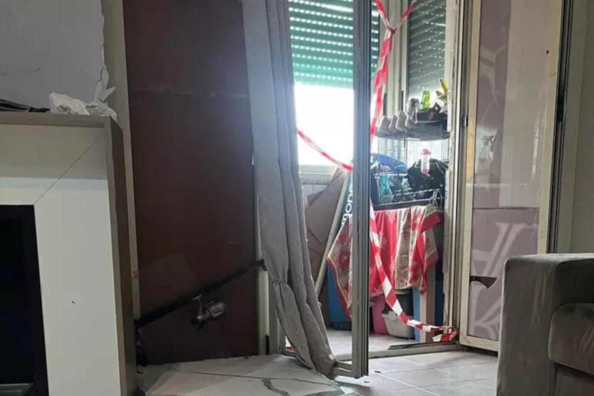 crollo parete brindisi