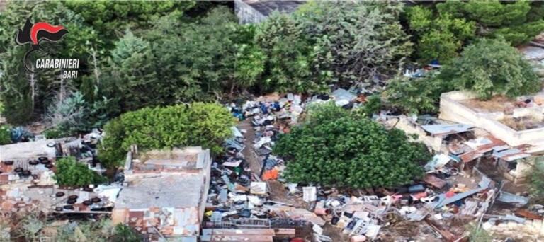 discarica abusiva bari