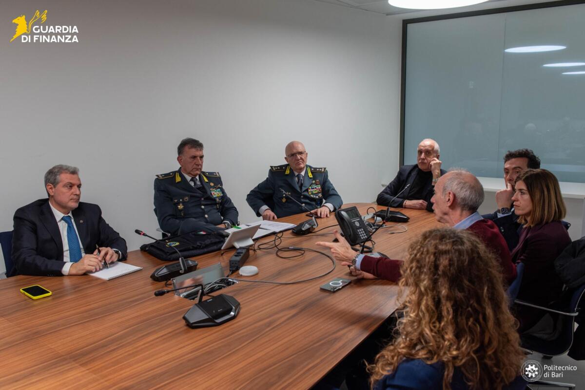 guardia di finanza politecnico di bari