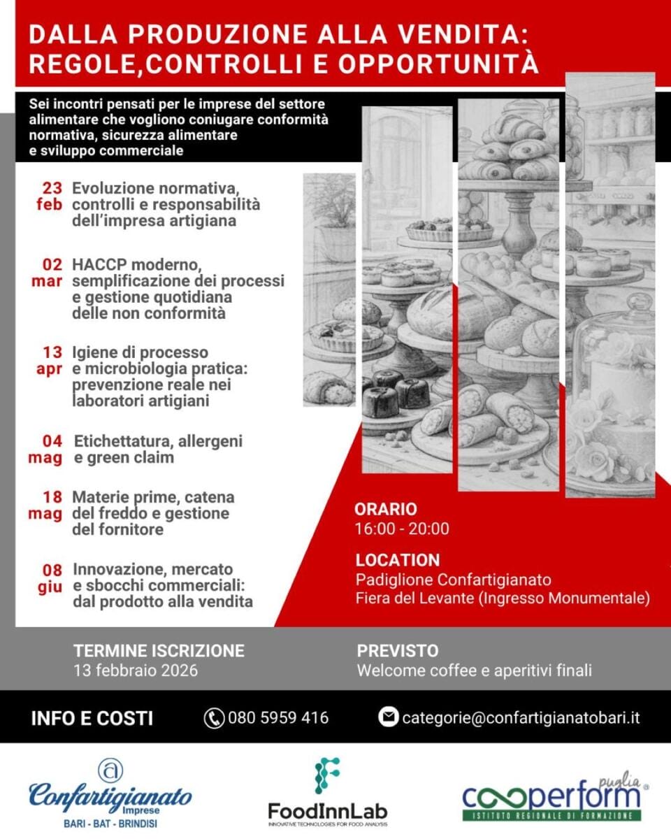 locandina percorso formativo foodinnlab