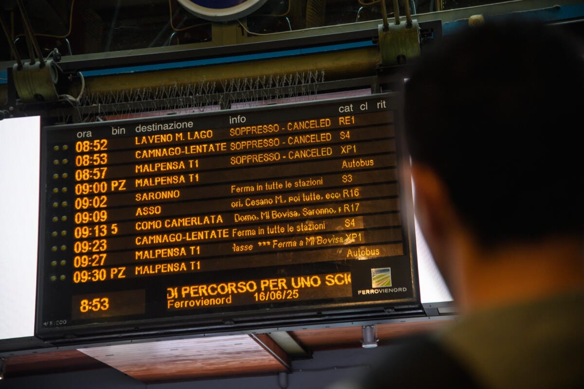 tabellone treni